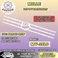 MV-39LD MILLE 39 INCH LED TV BACKLIGHT ( LAMPU TV ) MV 39LD MV39LD MV39 39" LED BACKLIGHT