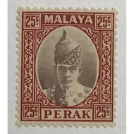 M295 - 1938-1941 MALAYA PERAK SULTAN ISKANDAR 25c, 40c & 50c