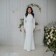 Cempaka Dress (Offwhite) - Baju Nikah ADNAA