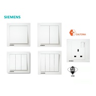 13A SWITCH SOCKET OUTLET & SWITCH 1G 1W, 2G 1W, 3G 1W, 4G 1W SIEMENS DELTA REFLA