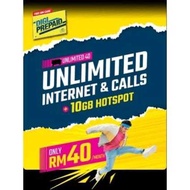 DIGI Prepaid Sim Card Number Unlimited (Modem/iPhone/Android)