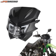 Motorcycle LED Headlight Headlamp Kit for KX125 KX250 KXF250 KXF450 KLX200 KLX250 KLX450 KX65 KX85 G