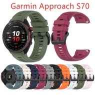 Silicone Strap For Garmin Approach S70 Smart Watch Band Sports Bracelet For Garmin Approach S70 42mm 47mm Wristband
