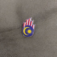 Collar Pin Merdeka Madani Malaysia ( Custom Made Available)