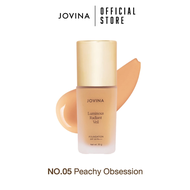 Jovina Luminous Radiant Veil Foundation SPF 30 PA+++ (30g) โจวีน่า รองพื้น สูตรใหม่ เนื้อบางเบา ปกปิ