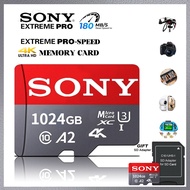 SONY SD Memory Card Extreme Micro TF SD Card High Speed 512GB 128GB 256GB 1TB U3 V60 4K HD Flash Car