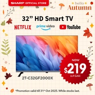 SHARP 32'' | 43"  Smart TV 2T-C32GF2000X | 2T-C43GF2000X | 3 Year Warranty