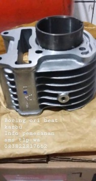 Blok piston boring beat karbu ori