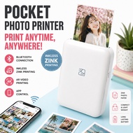 HPRT MT53 Pocket AR Wireless Bluetooth Instant Printer Ink free Printing Color Photo Thermal Camera 