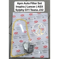 APM INSPIRA LANCER ASX SYLPHY G11 TEANA J32 TRANSMISSION AUTO FILTER AD-5046 MD998890 31728-1XA00