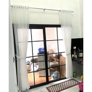 Inner/ voile curtain curtain curtain model ready in 6 waves, 8 waves and 10, 12 waves, sis