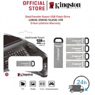 Kingston DataTraveler Kyson DTKN flash drive (128GB/256GB/512GB/1TB) thumb drive 5-year warranty