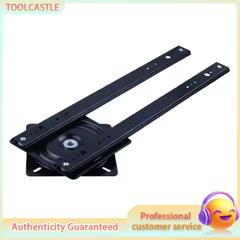 Swivel Island Table Slide Rail, Retractable Extendable Drawer Track for Pull Out Kitchen Island Bar
