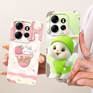 For Tecno Pop 7 Case Pop7 Pro Cover BF6 BF7 BF7h Cute Cartoon Soft Silicone Protective Shell For Tec