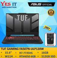 Asus TUF Gaming Laptop A15 FA507N-VLP015W (R7 RTX4060) / FA507N-ULP120W (R7 RTX4050) / FA507N-ULP138