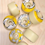 ETNIES x SHOX x 666WHEELS Co-Branded Professional Skateboard HS+High Resilience Polyurethane Action 