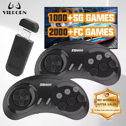 Video Game Stick 4k 16-bit Wireless MD Console For Everdrive SEGA NES FC Genesis Mega Game Stick Ret