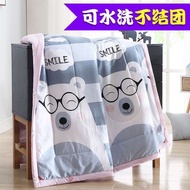 cartoon quilt blanket single queen king size thin blanket