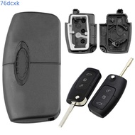 76DCXMY Fob  Car Accessories Modified 3 Buttons Folding Car Key Shell for for Ford Focus Fiesta C-Ma