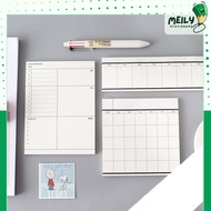 Pocket planner with 50 notes for schedule notes, convenient weekly/monthly plan NO11