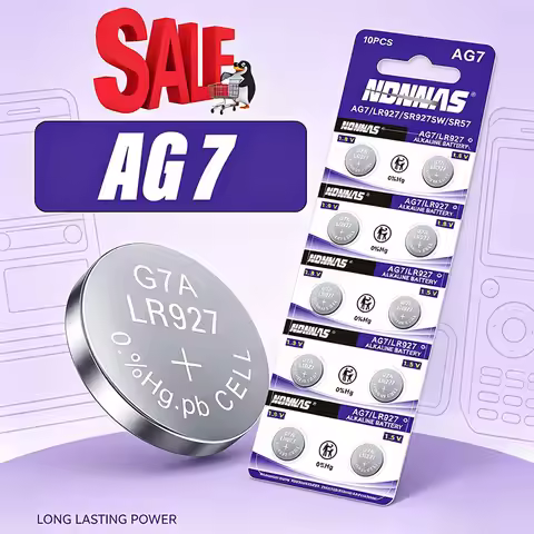 AG7 SR927SW 395 Button Cell Battery LR927 LR57 SR927W 399 395A Alkaline Batteries for Watches Toys R