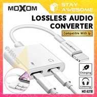MOXOM Splitter Adapter Earphone Gaming Jack Adapter Audio Splitter Earphone Jack Adapter SAAX18