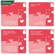 CFSTORE Truth or Challenge Card Game for Couples Romantic Conversation Starter Cards for Date Night 