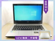 缺貨 UZ3C二手筆電 ACER V3-472PG i5四代四核2.7G/2G獨顯/8G/固態256G/14吋 可觸控