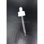 Pipet Kaca 60ml Tutup Pipet Dropper 60ml Pipet Bening Pipet Lancip Tumpul