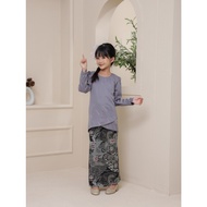 KURUNG AULIA BUDAK | KURUNG MODEN (GREY)