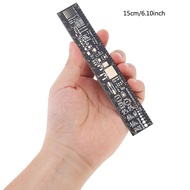 Thước PCB 6 inch Quy mô Kỹ thuật in bảng mạch thước đo công cụ đo 15cm30cm AWG lỗ có kích thước cho 