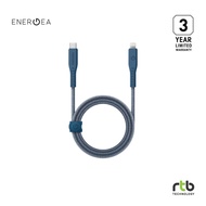 Energea สายชาร์จเร็ว USB-C to Lightning C94 (MFI 3A 60W) 1.5M รุ่น Flow