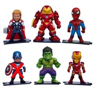 Avengers Superhero Figure Set of 5 Miniature Topper Display Toys F526