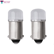 Teabelle ไฟ Led คอปเซรามิกไฟ LED รถ12V สว่างมากใหม่หลอดไฟไฟ LED BA9S T4W ป้ายทะเบียนรถยนต์ไฟฉายโคมไ