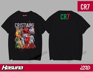 Kaos Cristiano Ronaldo/ CR 7/Atasan Bola Cristiano Ronaldo/T-Shirt Cristiano Ronaldo"Cristiano Ronal