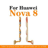 For Huawei Nova 7i 5 5pro 5i 5z 5T 6 4G 5G 6SE 7 7pro 7SE 8 8pro 8SE Pro SE Flex Cable Volume Power 