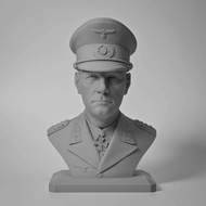 Field Marshal Erwin Rommel Bust Statue (10 cm Tall) Collectible Display