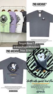 2nd Archive T Shirt - 企鵝系列