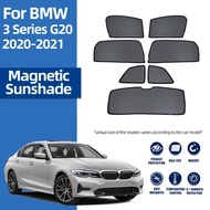 For BMW 3 Series G20 320i 330i 2019-2026  Car Sunshade Shield Front Windshield Frame Curtain Rear Si