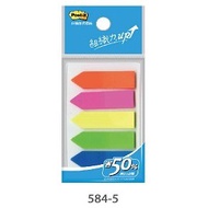 [K.J Headquarters Department] 3M Sticky Sticker "Arrow" Fluorescent Label~584-5/584-9
