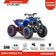 Sepeda Motor Listrik Uwinfly N9 Pro 2000 Watt ATV Offroad LISTRIK 1000W 48V 12AH - ELEKTRIK RODA 4 T