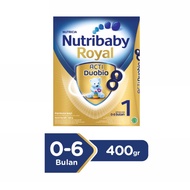 Nutricia Nutribaby Royal tahap 1 400 gr (susu formula bayi usia 0 - 6 bulan)