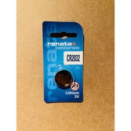 RENATA COIN BATTERY - CR2032, DL2032, BR2032, KL2032, L2032, ECR2032, 5004LC, KCR2032, E-CR2032, KEC
