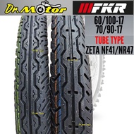 FKR TYRE TAYAR 17 NF41 NR47 Tube type 60/100-17 70/90-17 (Cutting EX5 Tayar Original)