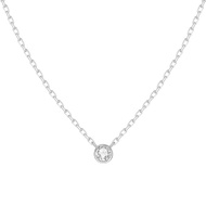 AGATHA | Classic Radiant Silver Bubble Necklace