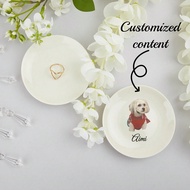 Engagement Gift, Wedding Ring Dish, Personalized Ring Dish, Couple Gift, Gift For Her, Bride Gift, R