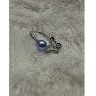 Akoya pearl ring biru
