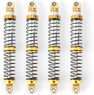 RACWD 112MM Shocks Aluminum Threaded Shock Adjustable Absorber Oil Damper for FMS 1/10 FCX10 LC80 Se