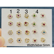 Youloong Designer Mukuthi 1Biji/ 1PCs Nose Stud