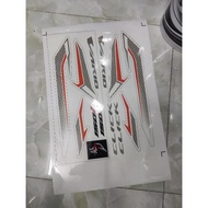 Tem Rời Honda Vario 150 Dán xe Trắng Phối Tem Cam